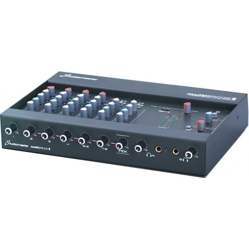 Studiomaster Mixbridge 8 mixer/interface 2 Canales Grabacion USB