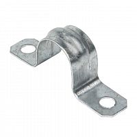 Скоба крепежная двухлапковая d19-20мм метал. EKF sm-2-19-20