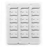 Маркировка бабочка Dкаб=1.9-4.1мм L=23мм (уп.240шт) DKC BF231941