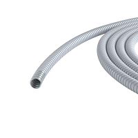 Металлорукав в ПВХ изоляции DN 20мм Dвн.20.5мм Dнар.25.5мм без протяжки сер. (уп.50м) DKC 6071R-020