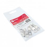 Наконечник силовой медный луженый JG-16-8-6 (ТМЛ) (уп.5шт) EKF jg-16-8-6r