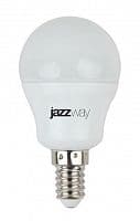Лампа светодиодная PLED-SP 7Вт G45 шар 5000К холод. бел. E14 540лм 230В JazzWay 1027870-2