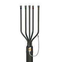 Муфта кабельная концевая универсальная 1кВ 5 ПКВ(Н)Тпб-1 (70-120) с наконечниками (пластик с броней) ЗЭТАРУС zeta21024