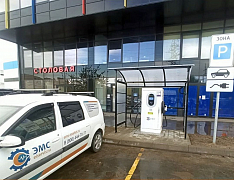 Реализован проект: Быстрая зарядная станция на 60 кВт⚡️БЦ «Технопарк Перерва», Москва