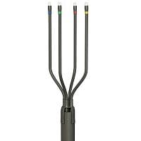 Муфта кабельная концевая универсальная 1кВ 4 ПКВ(Н)Тп-1 (70-120) с наконечниками (пластик без брони) ЗЭТАРУС zeta20625