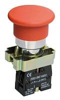 Кнопка LAY5-BC42 "Грибок" красн. 1p IEK BBG71-BC-K04
