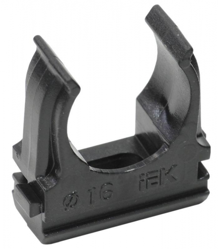 Держатель с защелкой CF16 черн. IEK CTA10D-CF16-K02-100