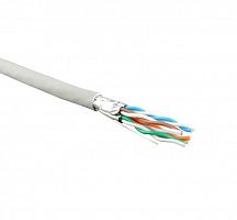 Кабель витая пара U/FTP кат.6 4х2х23AWG solid LSZH нг(А)-HF UFTP4-C6-S23-IN-LSZH-GY-500 500м (м) Hyperline 47958