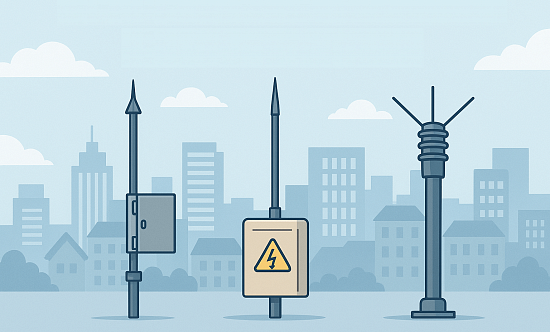 Виды и типы молниеотводов: стержневые, тросовые, активные – что выбрать?