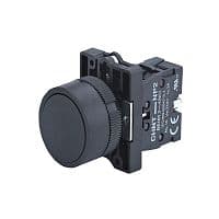 Кнопка управления NP2-EA22 без подсветки 1НЗ IP40 (R) черн. CHINT 574624