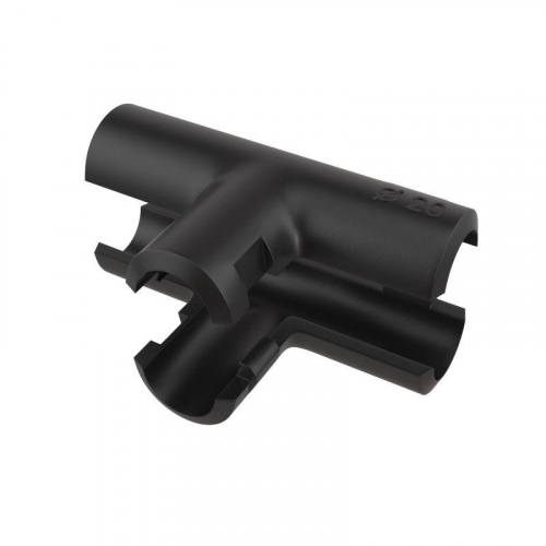 Тройник открывающийся IP40 d20мм черн. DKC 50620B фото 2