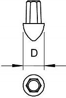 Наконечник для стержня заземл. OMEX 1819 20 OBO 3041204