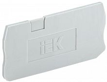 Заглушка для КПИ 3в-1.5/2.5 3 вывода сер. IEK YZN11D-3-ZGL-002-K03