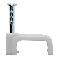 Скоба крепежная прямая с гвоздем d4мм NCS-04-50 (уп.50шт) Navigator 71079