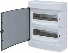 Щит распределительный навесной Unix 2х12мод. IP41 прозр. дверь PROxima EKF ux-2x12-n