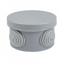 Коробка распаячная КМР-040-039 наружная с крышкой 85х40 АБС 4 мембранных ввода IP54 EKF plc-kmr-040-039