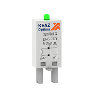 Модуль дополнительный для реле OptiRel G DI-6-24D КЭАЗ 281180