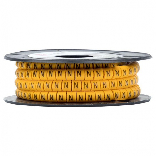 Маркер каб. 1.5кв.мм "4" (к-1000ед) (ЕС-0) EKF plc-KM-1.5-4 фото 2