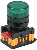Арматура светосигнальная AL-22TE зел. цил. IEK BLS30-ALTE-K06