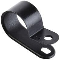 Скоба крепежная 16мм нейлон. черн. (уп.50шт) IEK USK11-16-050-K02