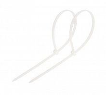 Хомут кабельный 7.6х200 нейл. бел. (уп.100шт) Rexant 07-0202