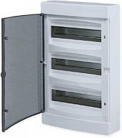 Щит распределительный навесной Unix 3х12мод. IP41 прозр. дверь PROxima EKF ux-3x12-n