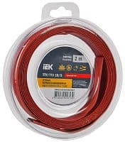 Трубка термоусадочная ТТУ нг-LS 10/5 красн. (уп.2м) IEK UDR12-010-005-002-K04-T
