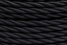 Провод ретро 2х1.5 матов. черн. (уп.50м) Bironi B1-424-73-50