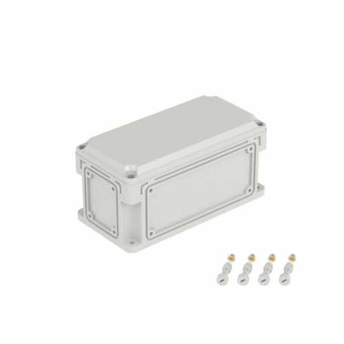 Корпус 300х150х146мм IP67 с непрозр. крышкой 21мм с фланцами пластик. DKC 531210