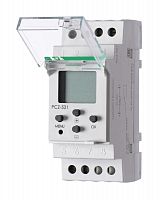 Реле времени PCZ-521 (1канал-125пар вкл. /выкл. сут. /нед. циклы 24-264В AC/DC 16А 1перекл. IP20 монтаж на DIN-рейке) F&F EA02.002.001