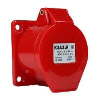 Розетка фланцевая 315 16А 380AC 3P+PE+N 6ч IP44 КЭАЗ 222759