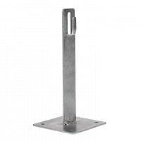 Держатель кровельный с подставкой h100/65мм CZ PROxima EKF lp-d2106-cz