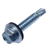 Саморез кровельный 4.8х28 цинк. (уп.300шт) СТРОЙМЕТИЗ UTORM2070016