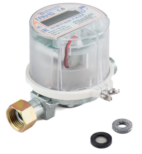 Счетчик газа Гранд 1,6 1/2 РОССИЯ фото 4