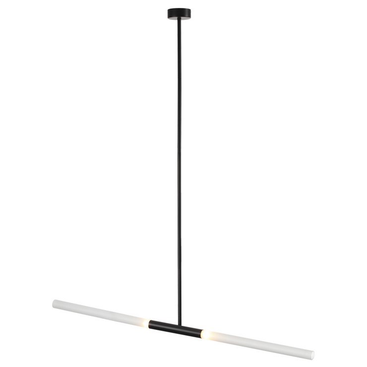 Люстра на штанге Lines Black