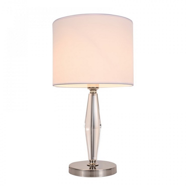 Лампа настольная Hartford Nickel без абажура