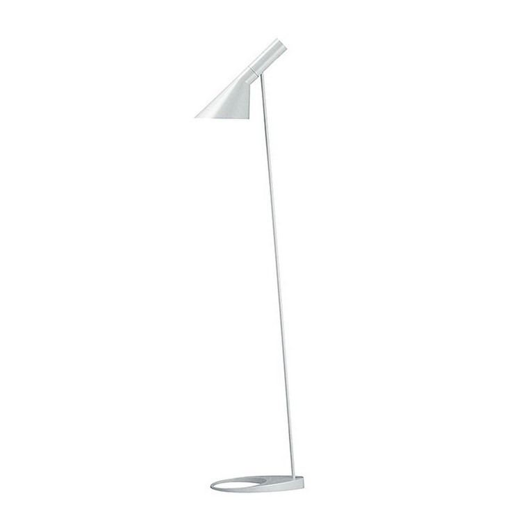 Торшер AJ Floor Lamp  White в стиле Arne Jacobsen