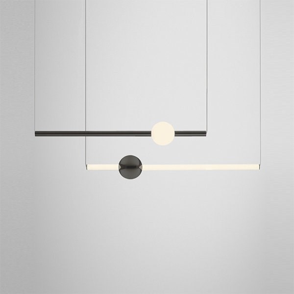 Светильник Orion Tube Light Black в стиле Lee Broom