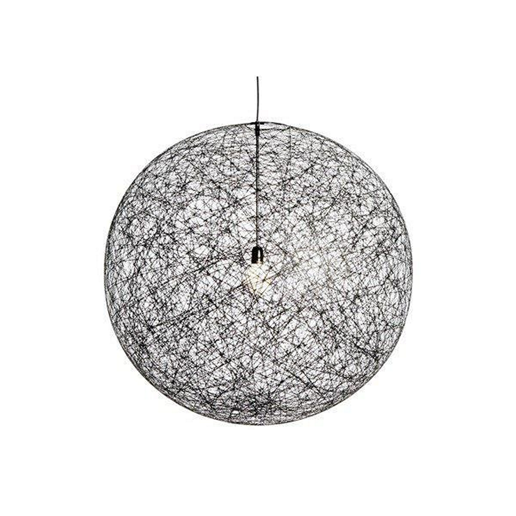 Люстра Random Black D60 в стиле Moooi