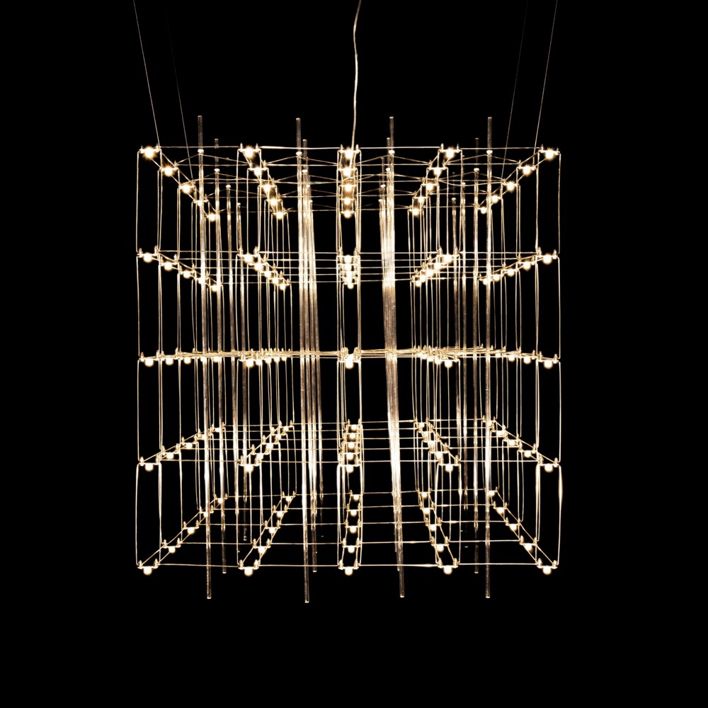 Люстра Cosmic Glass ячейка 20*20 см