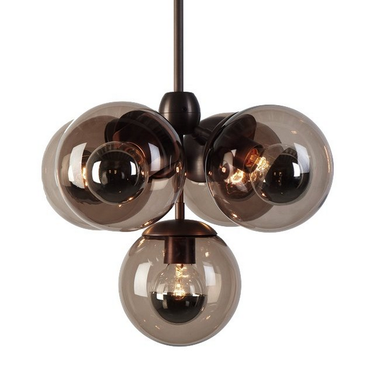 Люстра Modo Chandelier 5 Globes в стиле Roll&Hill
