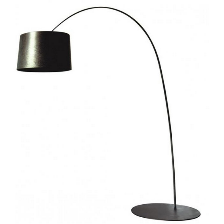 Торшер Twiggy   Черный в стиле Foscarini