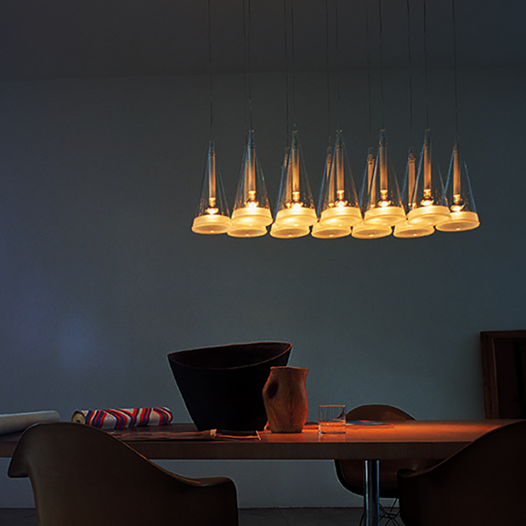 Люстра Fucsia 12 в стиле Flos