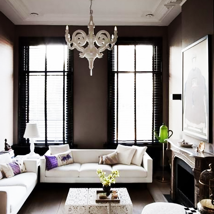 Люстра Paper Chandelier  Диаметр 70 см / Высота 90 см Белый в стиле Moooi