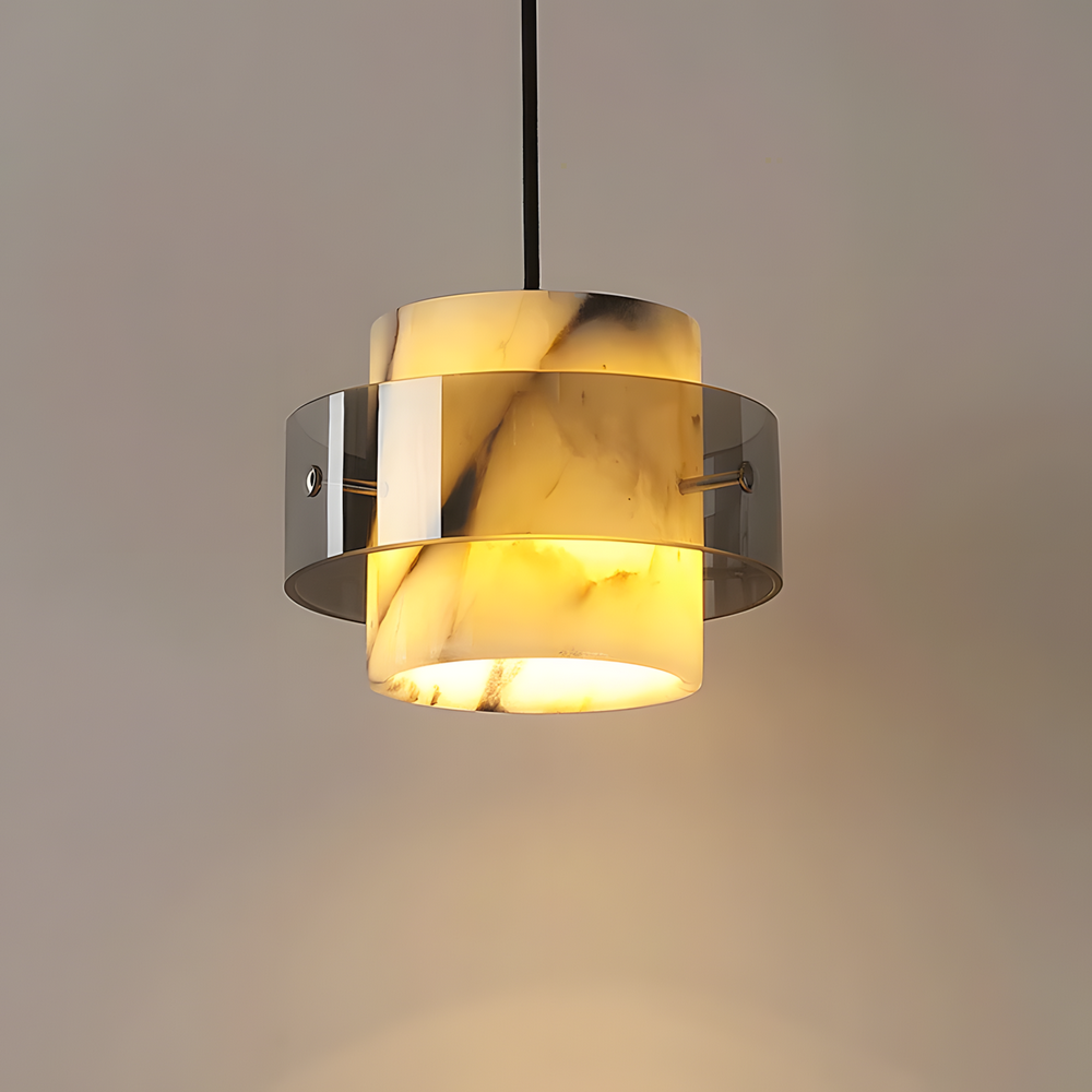 Светильник из мрамора Iris D13