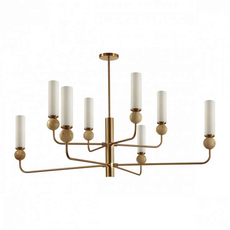 Люстра на штанге STENLY TRAVERTINO