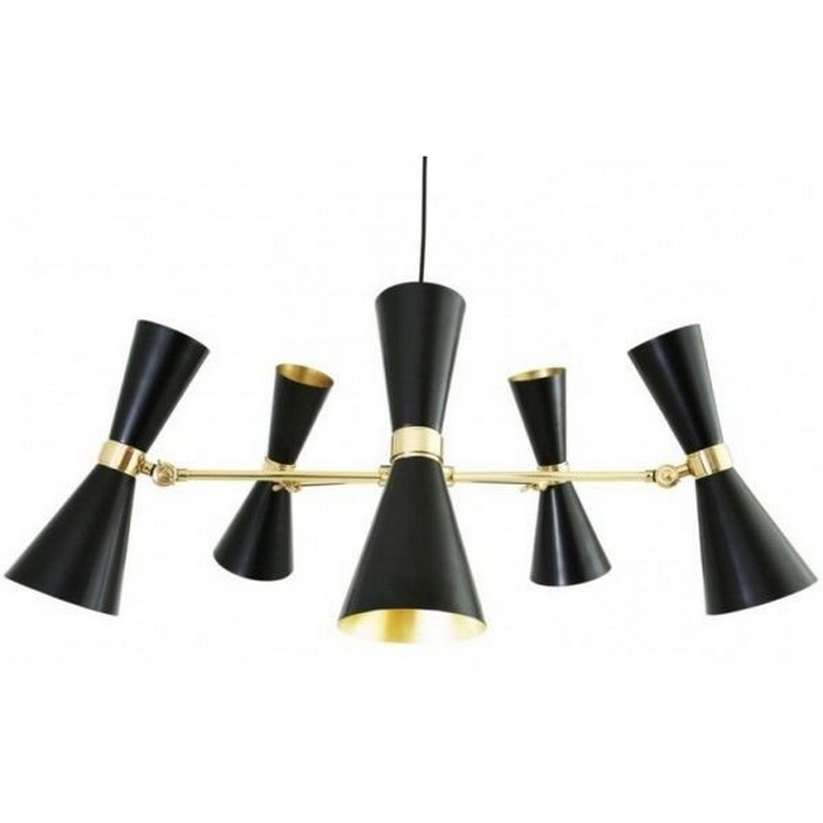Люстра Cairo 5 Black в стиле Mullan