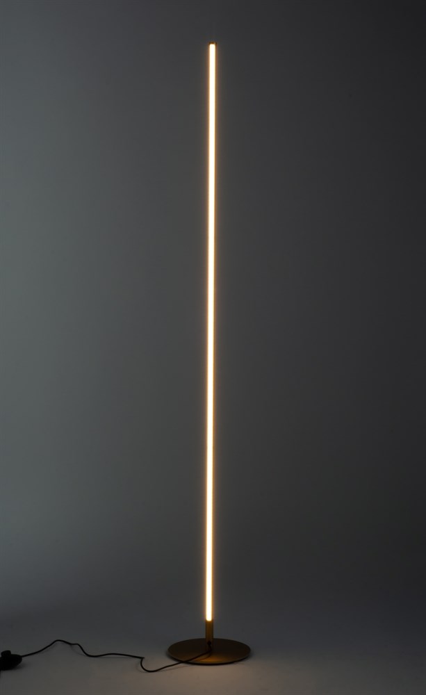 Торшер Lineum черный