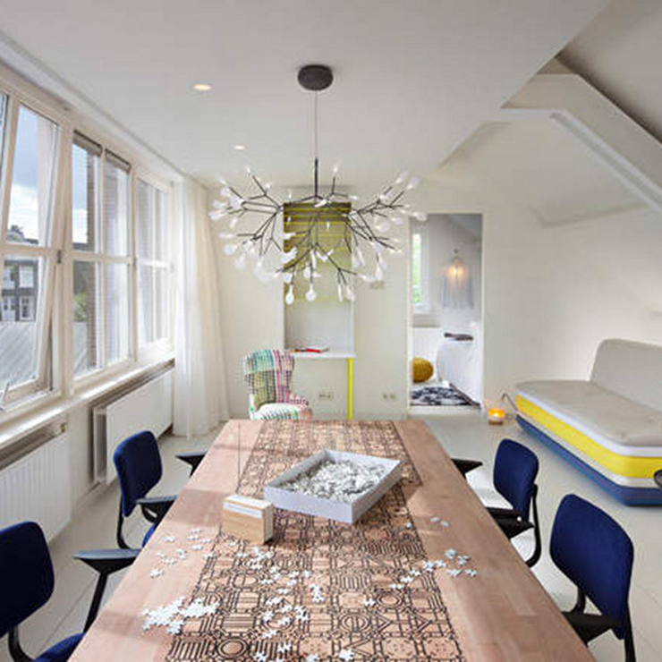 Люстра Heracleum 2 Small D72  медный в стиле Moooi