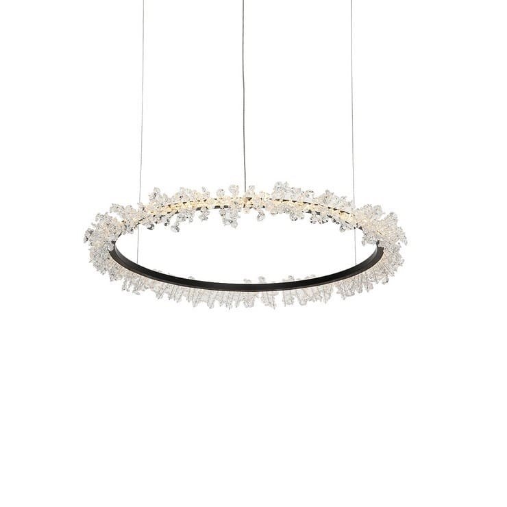 Люстра Halo Crystal Pendant Lamp золото D180